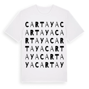 Cartaya ordlek t-shirt – ekologisk bomull t-shirt från Pinshirt