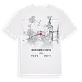 Castilleja de la Cuesta karta t-shirt