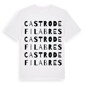 Castro de Filabres ordlek t-shirt – ekologisk bomull t-shirt från Pinshirt