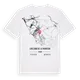Chiclana de la Frontera karta t-shirt