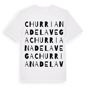 Churriana de la Vega ordlek t-shirt – ekologisk bomull t-shirt från Pinshirt