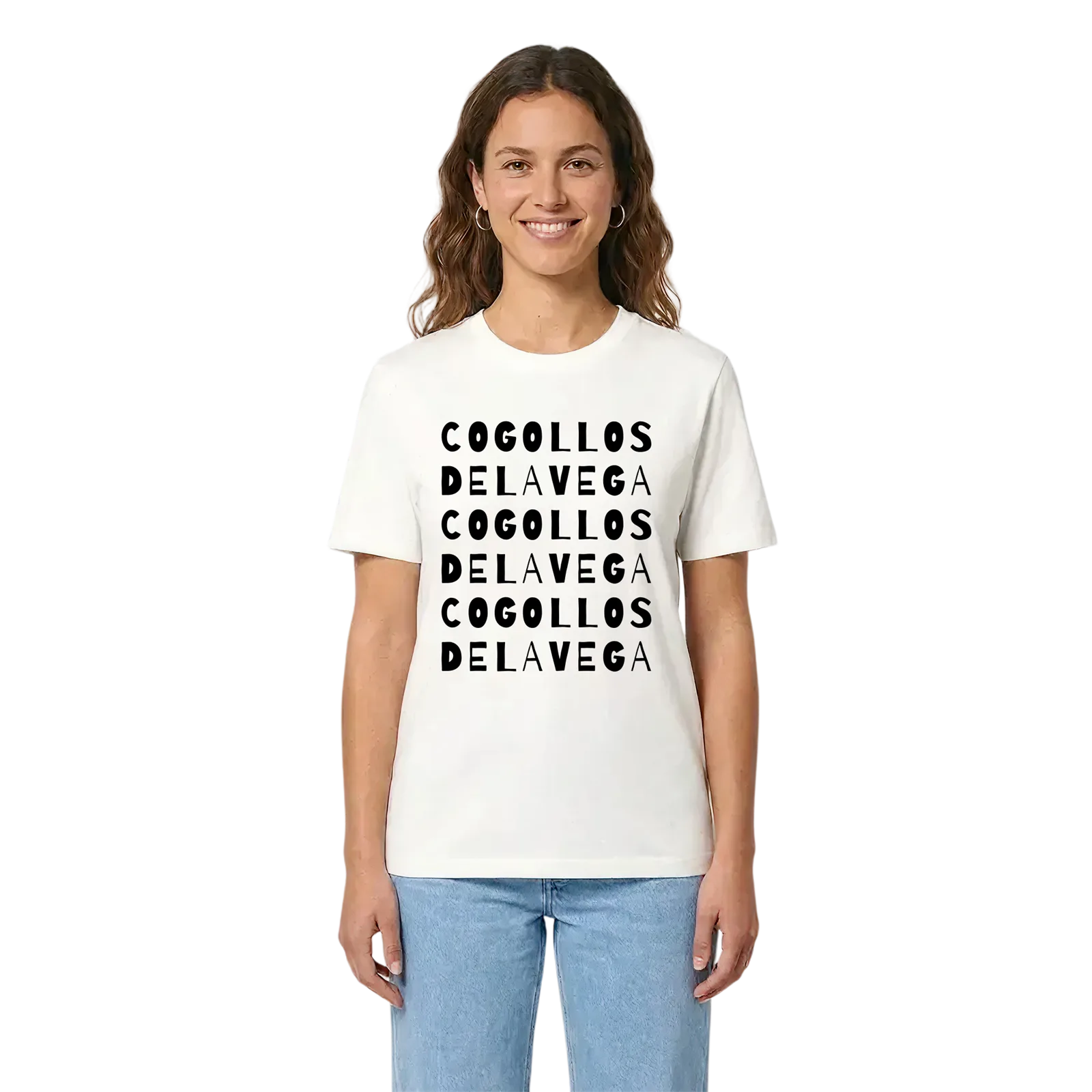 Cogollos de la Vega ordlek t-shirt – White, i miljö