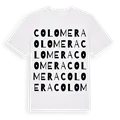 Colomera ordlek t-shirt