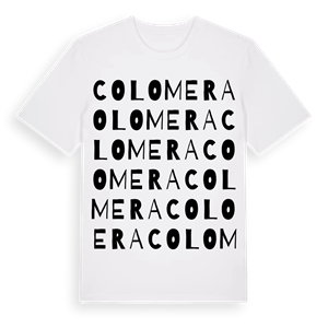 Colomera ordlek t-shirt – ekologisk bomull t-shirt från Pinshirt