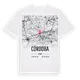 Córdoba karta t-shirt