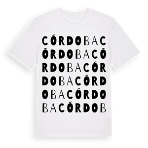 Córdoba ordlek t-shirt – ekologisk bomull t-shirt från Pinshirt