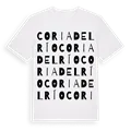 Coria del Río ordlek t-shirt