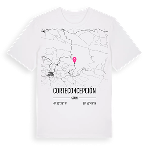 Corteconcepción karta t-shirt – ekologisk bomull t-shirt från Pinshirt