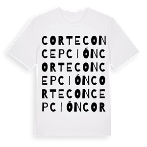 Corteconcepción ordlek t-shirt – ekologisk bomull t-shirt från Pinshirt