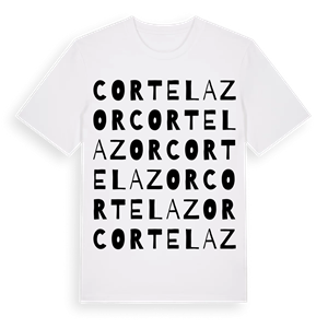 Cortelazor ordlek t-shirt – ekologisk bomull t-shirt från Pinshirt
