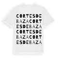 Cortes de Baza ordlek t-shirt