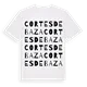 Cortes de Baza ordlek t-shirt