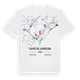 Cuevas del Almanzora karta t-shirt