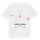 Cumbres de Enmedio karta t-shirt