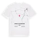 Cumbres de San Bartolomé karta t-shirt