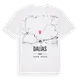 Dalías karta t-shirt