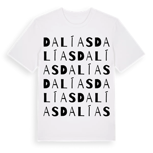 Dalías ordlek t-shirt – ekologisk bomull t-shirt från Pinshirt