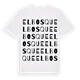 El Bosque ordlek t-shirt