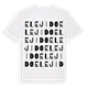 El Ejido ordlek t-shirt