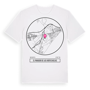 El Parador de las Hortichuelas t-shirt – ekologisk bomull t-shirt från Pinshirt