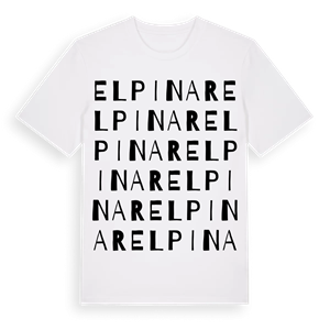 El Pinar ordlek t-shirt – ekologisk bomull t-shirt från Pinshirt