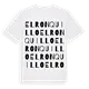 El Ronquillo ordlek t-shirt