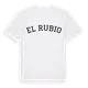 El Rubio böjd t-shirt