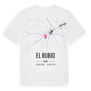 El Rubio karta t-shirt – ekologisk bomull t-shirt från Pinshirt