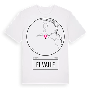 El Valle t-shirt – ekologisk bomull t-shirt från Pinshirt