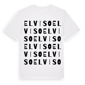 El Viso ordlek t-shirt – ekologisk bomull t-shirt från Pinshirt