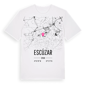 Escúzar karta t-shirt – ekologisk bomull t-shirt från Pinshirt