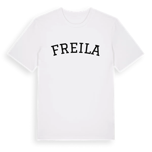 Freila böjd t-shirt – ekologisk bomull t-shirt från Pinshirt