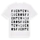 Fuente Vaqueros ordlek t-shirt