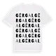 Gérgal ordlek t-shirt