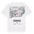 Granada karta t-shirt