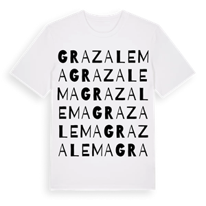 Grazalema ordlek t-shirt – ekologisk bomull t-shirt från Pinshirt