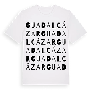 Guadalcázar ordlek t-shirt – ekologisk bomull t-shirt från Pinshirt