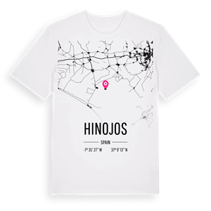 Hinojos karta t-shirt – ekologisk bomull t-shirt från Pinshirt