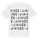 Huécija ordlek t-shirt