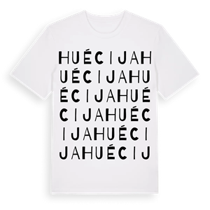 Huécija ordlek t-shirt – ekologisk bomull t-shirt från Pinshirt