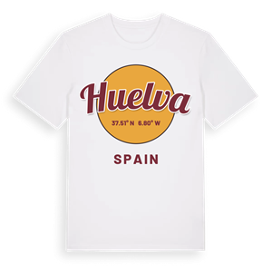 Huelva cirkel t-shirt – ekologisk bomull t-shirt från Pinshirt