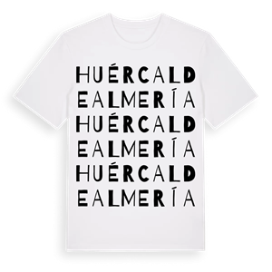 Huércal de Almería ordlek t-shirt – ekologisk bomull t-shirt från Pinshirt