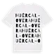 Huércal-Overa ordlek t-shirt