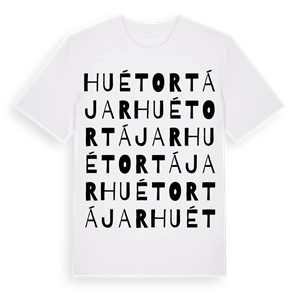 Huétor Tájar ordlek t-shirt – ekologisk bomull t-shirt från Pinshirt