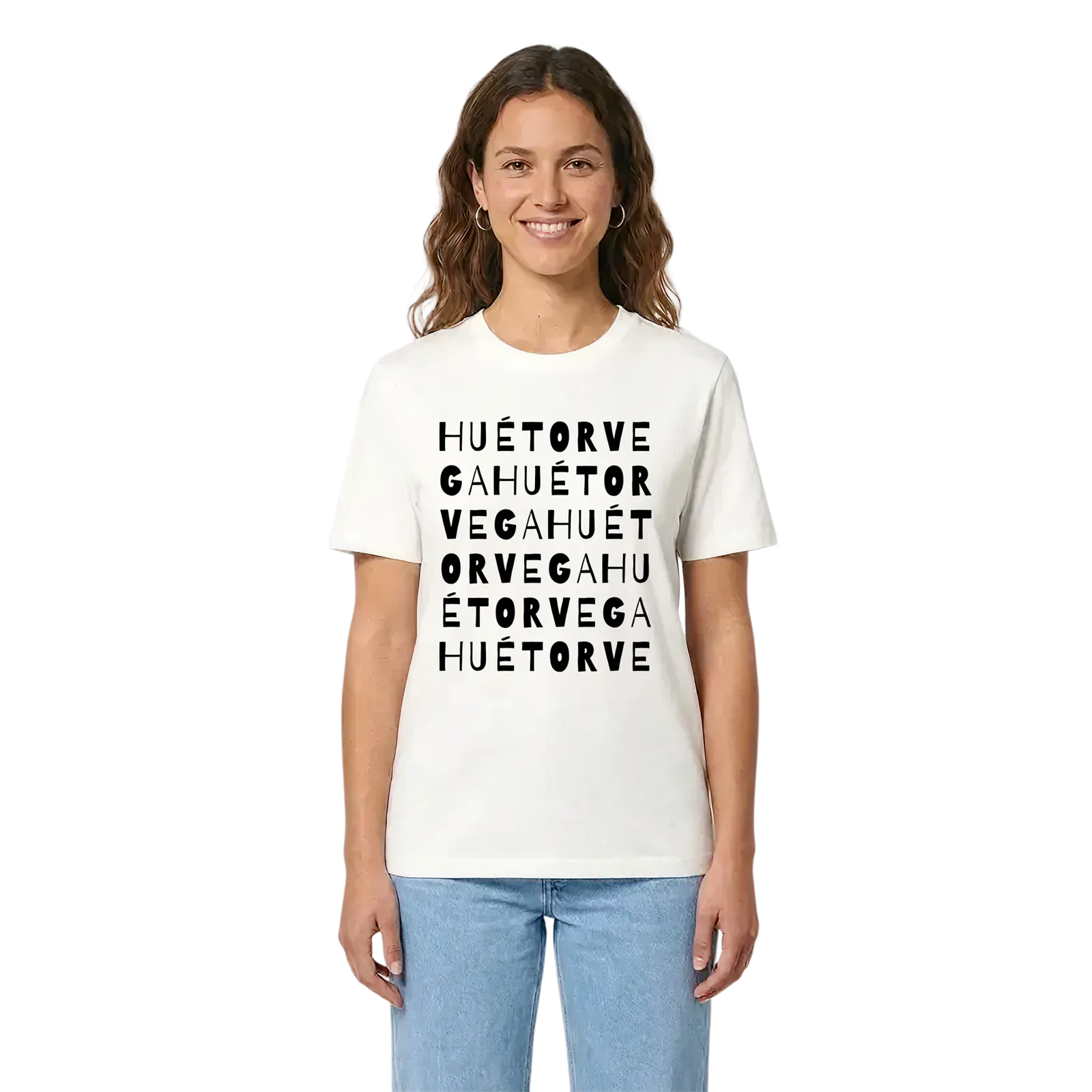 Huétor Vega ordlek t-shirt – White, i miljö