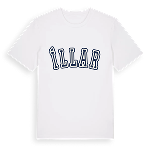 Íllar college t-shirt – ekologisk bomull t-shirt från Pinshirt