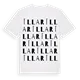 Íllar ordlek t-shirt