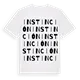 Instinción ordlek t-shirt