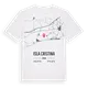 Isla Cristina karta t-shirt