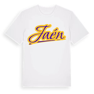 Jaén baseball t-shirt – ekologisk bomull t-shirt från Pinshirt